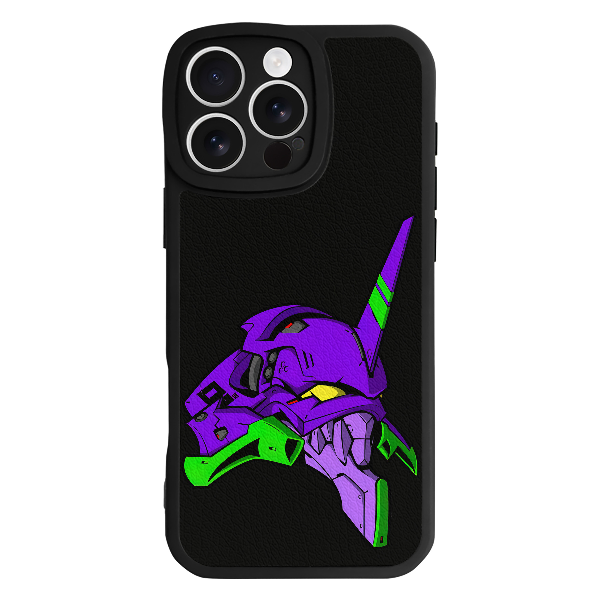 （画像用） EVA 新世紀エヴァンゲリオン 【iPhone 16シリーズ対応】シリコンスマホケース（レザー調） 材質：シリコン
